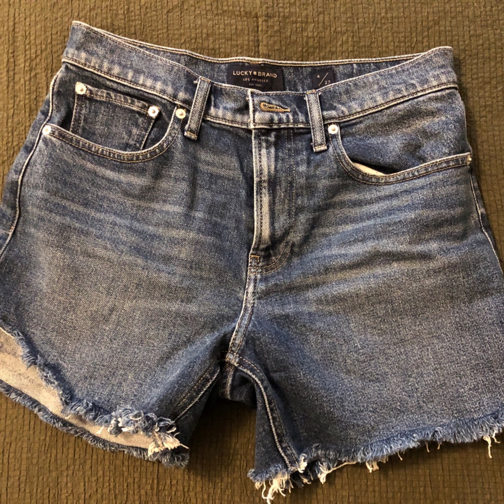 Lucky Brand Relaxed Fit Jean Shorts